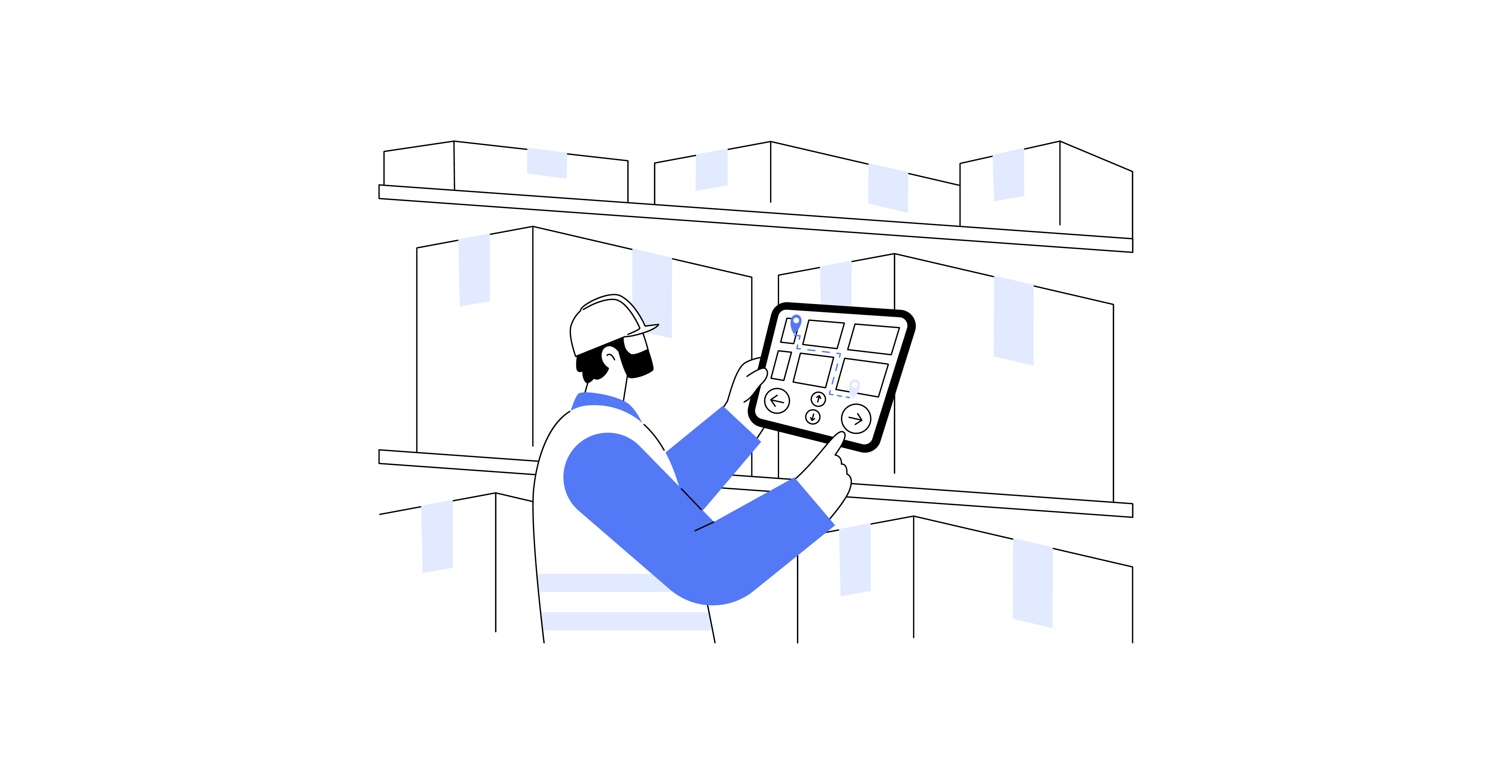 Vector for "Project management" feature of our crm software